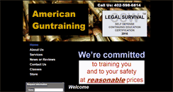 Desktop Screenshot of americanguntrainer.com
