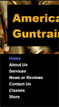 Mobile Screenshot of americanguntrainer.com